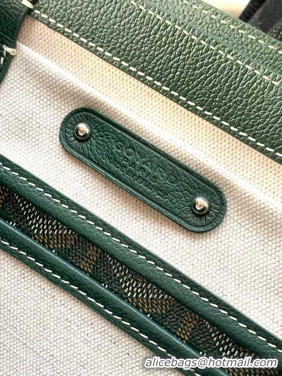 Super Quality New Fashion Goyard Saigon Tote Bag GY11011 Dark Green