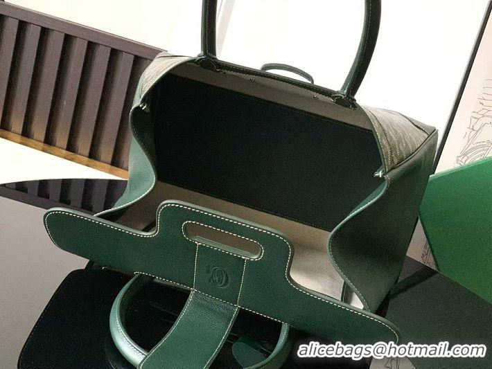 Super Quality New Fashion Goyard Saigon Tote Bag GY11011 Dark Green
