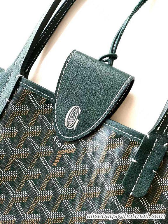 Top Grade Goyard Original St Louis Tote PM 18212 Dark Green