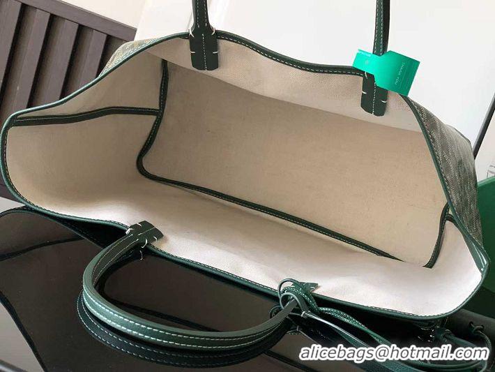 Top Grade Goyard Original St Louis Tote PM 18212 Dark Green