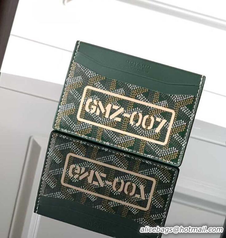 Buy Cheap Goyard Saint-Sulpice Card Case Wallet 020090 Dark Green