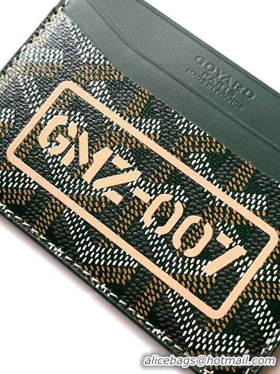 Buy Cheap Goyard Saint-Sulpice Card Case Wallet 020090 Dark Green