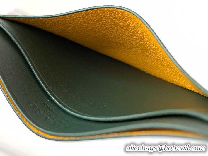 Buy Cheap Goyard Saint-Sulpice Card Case Wallet 020090 Dark Green