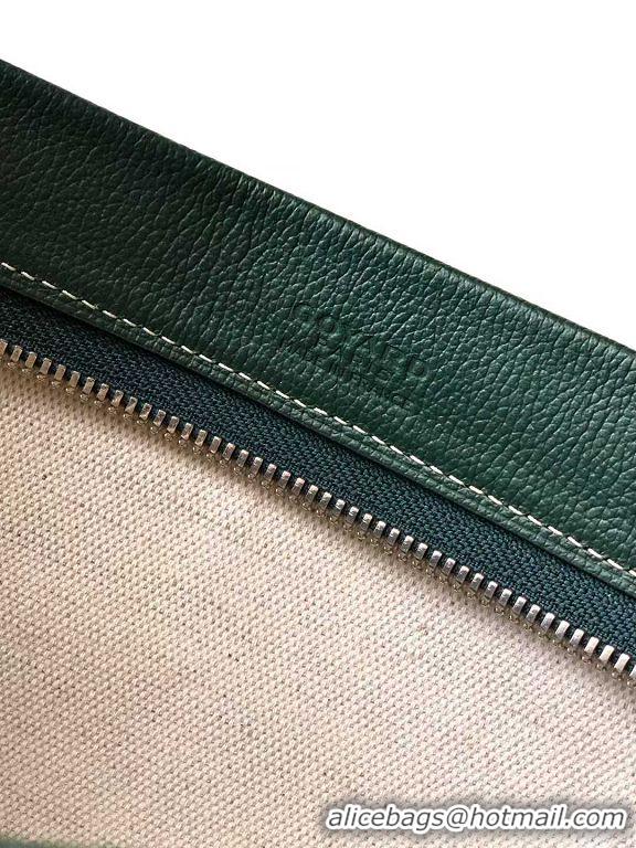Luxury Discount Goyard Original Conti Clutch Bag 8811 Dark Green