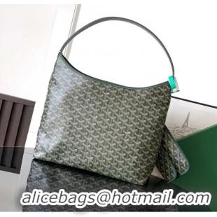 Super Quality Goyard Boheme Hobo Bag G4591 Dark Green