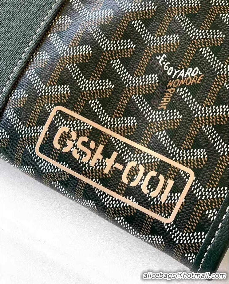 Best Quality Goyard Villette Jacquard Tote Bag GM G8113 Dark Green
