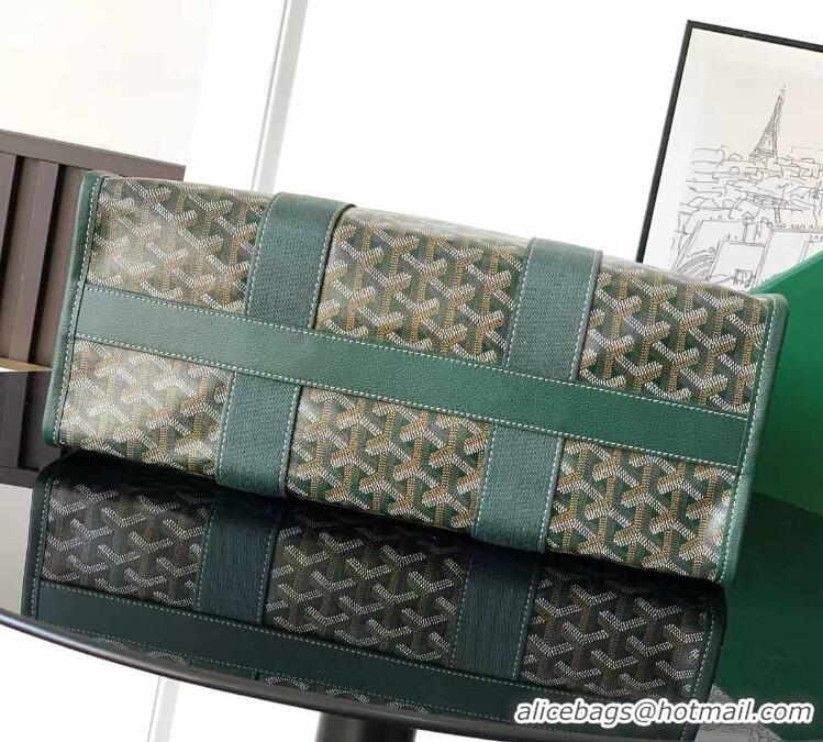 Well Crafted Goyard Villette Jacquard Tote Bag PM G8113 Dark Green
