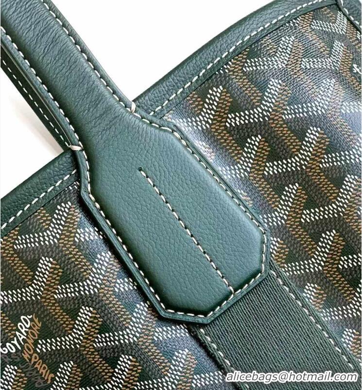 Well Crafted Goyard Villette Jacquard Tote Bag PM G8113 Dark Green