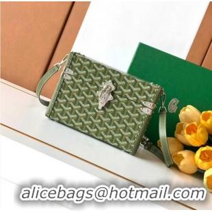 Unique Discount Goyard Cassette Trunk Bag GY8821 Avocado Green