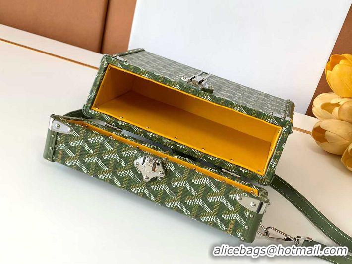 Unique Discount Goyard Cassette Trunk Bag GY8821 Avocado Green
