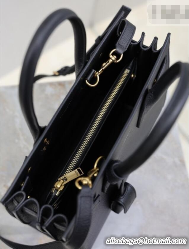 Promotional Saint Laurent Sac De Jour Baby Tote bag in Grained Leather 421863/477477 Black 2026