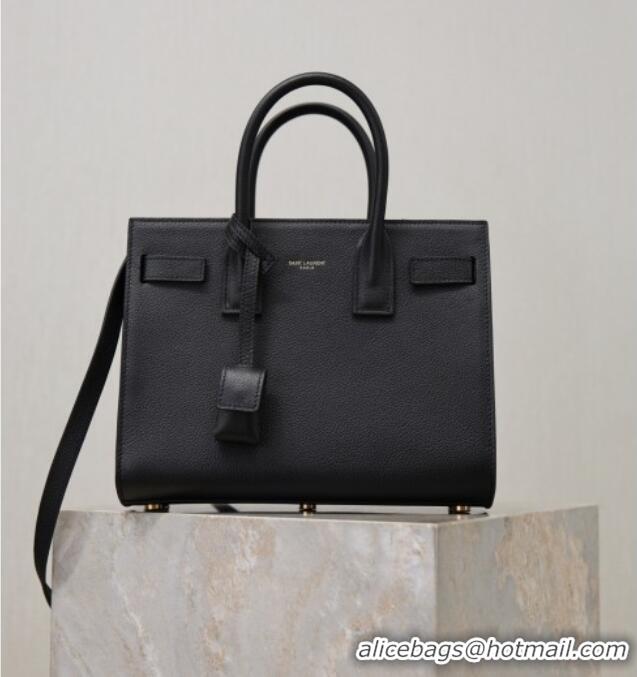 Promotional Saint Laurent Sac De Jour Baby Tote bag in Grained Leather 421863/477477 Black 2026
