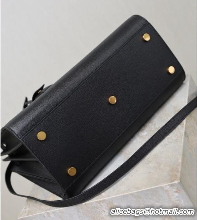 Promotional Saint Laurent Sac De Jour Small Tote bag in Grained Leather 378299 Black 2026