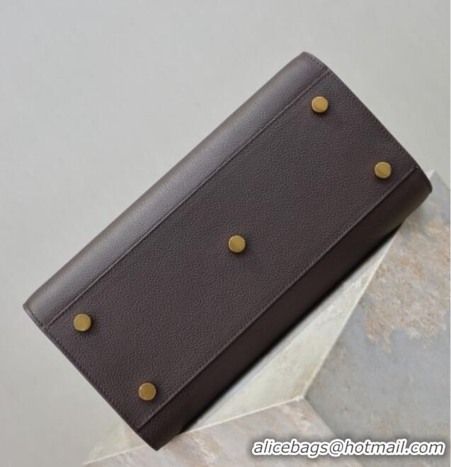 Best Price Saint Laurent Sac De Jour Small Tote bag in Grained Leather 378299 Coffee 2026