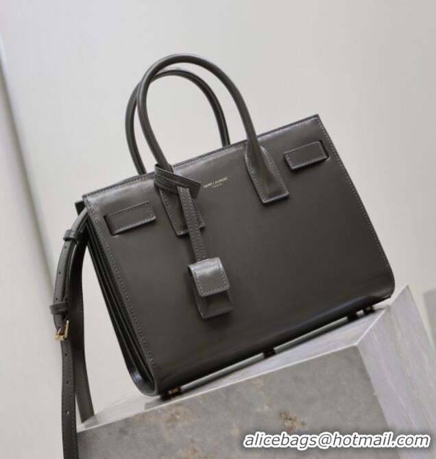 Reasonable Price Saint Laurent Sac De Jour Nano Tote bag in Calfskin 717440 Grey 2026