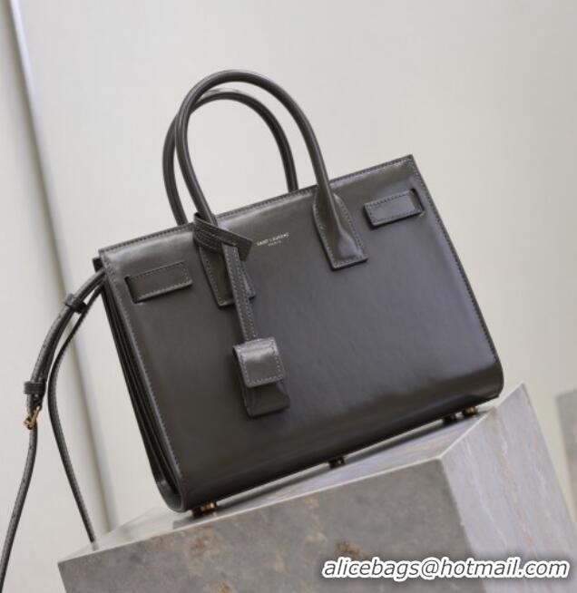 Top Quality Saint Laurent Sac De Jour Baby Tote bag in Grey Calfskin 421863/477477 2026