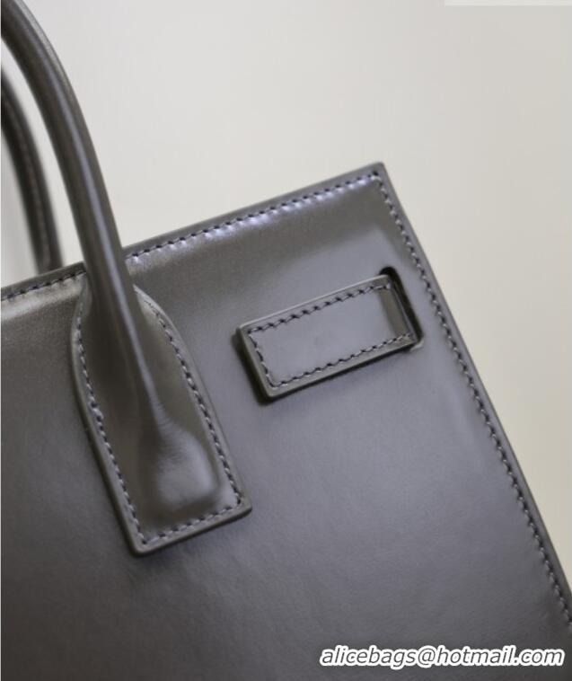 Top Quality Saint Laurent Sac De Jour Baby Tote bag in Grey Calfskin 421863/477477 2026