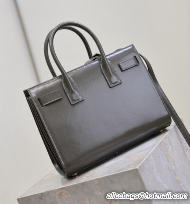 Top Quality Saint Laurent Sac De Jour Baby Tote bag in Grey Calfskin 421863/477477 2026