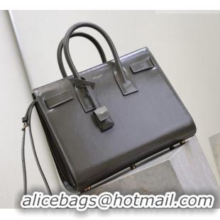Luxury Cheap Saint Laurent Sac De Jour Small Tote bag in Calfskin 378299 Grey 2026