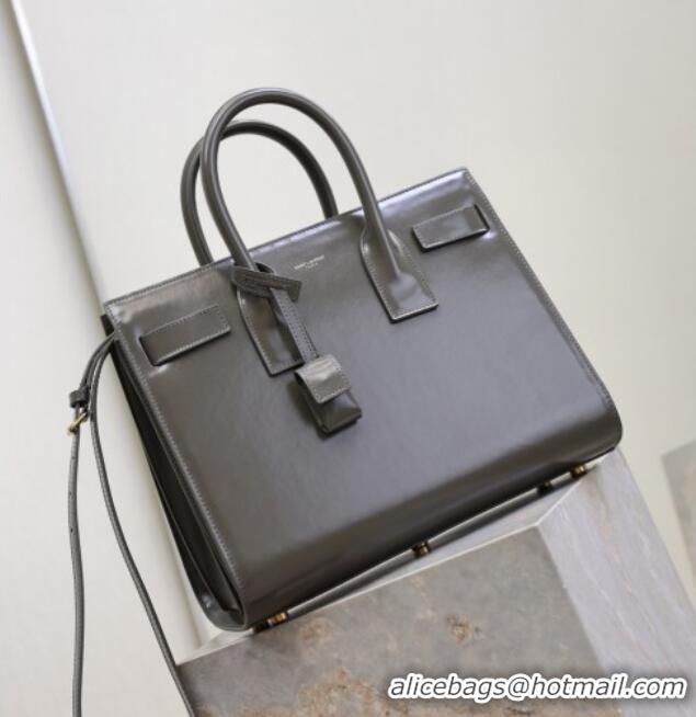 Luxury Cheap Saint Laurent Sac De Jour Small Tote bag in Calfskin 378299 Grey 2026