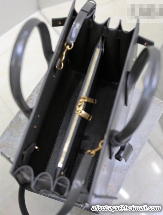 Luxury Cheap Saint Laurent Sac De Jour Small Tote bag in Calfskin 378299 Grey 2026