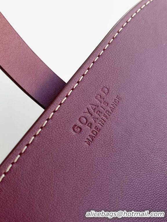 Buy Discount Goyard Voyage Double Watch Box 8963 Burgundy