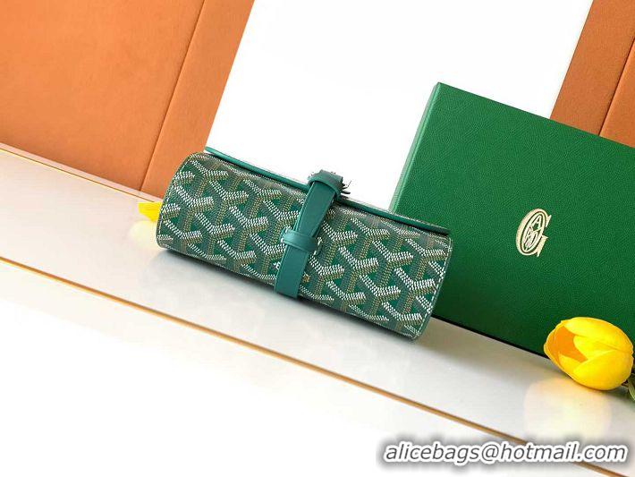 Good Quality Goyard Voyage Double Watch Box 8963 Green