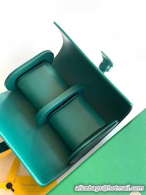 Good Quality Goyard Voyage Double Watch Box 8963 Green