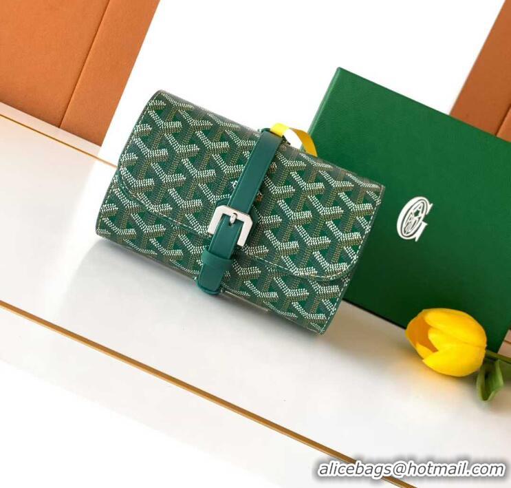 Good Quality Goyard Voyage Double Watch Box 8963 Green