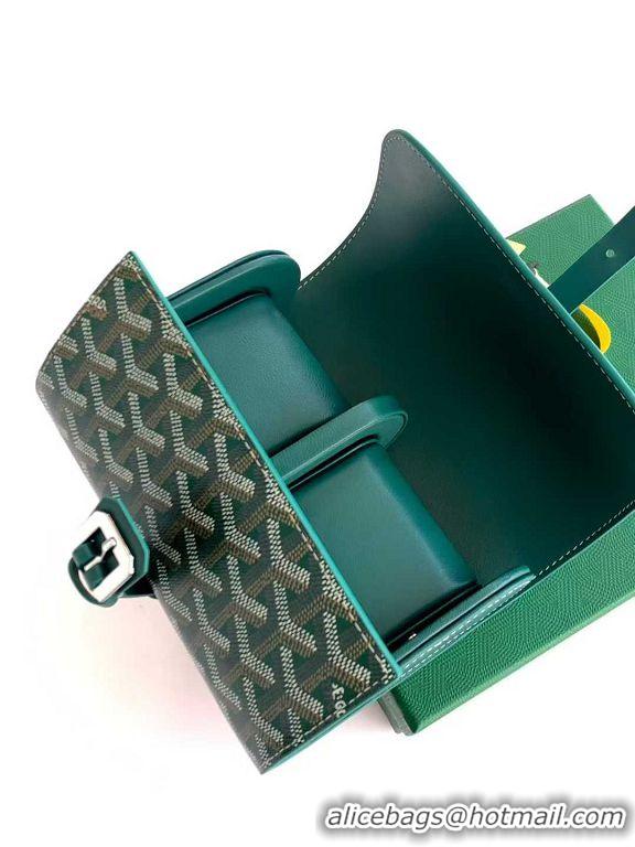 Good Quality Goyard Voyage Double Watch Box 8963 Green