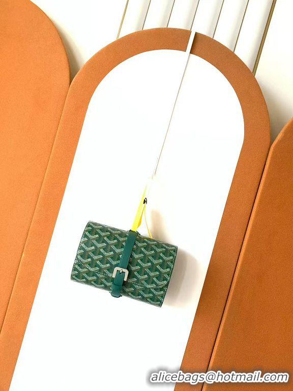 Good Quality Goyard Voyage Double Watch Box 8963 Green
