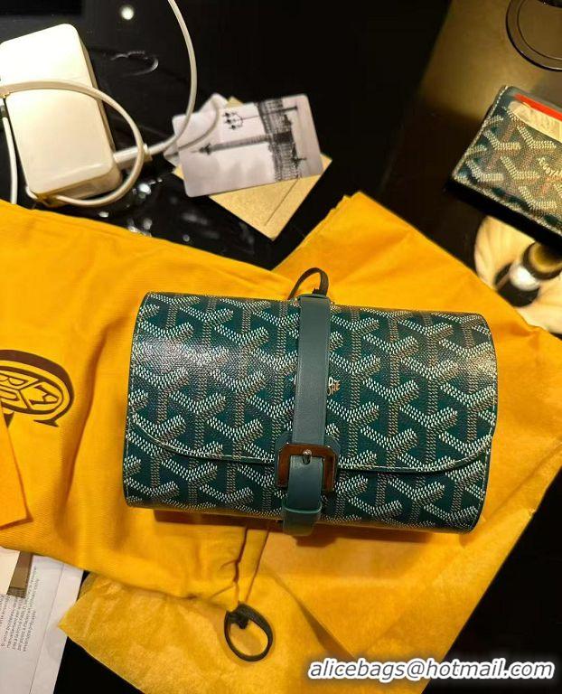 Good Quality Goyard Voyage Double Watch Box 8963 Green