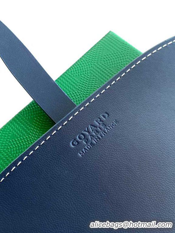 Top Grade Goyard Voyage Double Watch Box 8963 Navy Blue