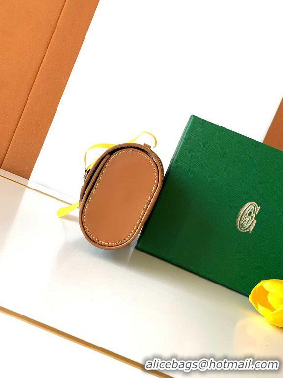 Big Discount Goyard Voyage Double Watch Box 8963 Black And Tan