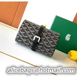 Top Design Goyard Voyage Double Watch Box 8963 Black