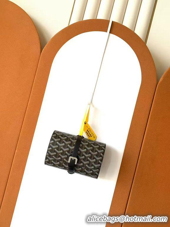 Top Design Goyard Voyage Double Watch Box 8963 Black