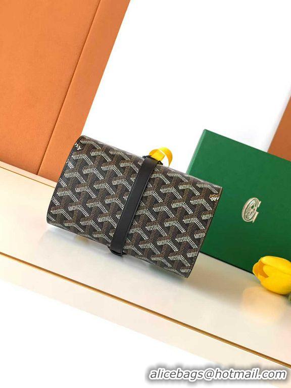 Top Design Goyard Voyage Double Watch Box 8963 Black