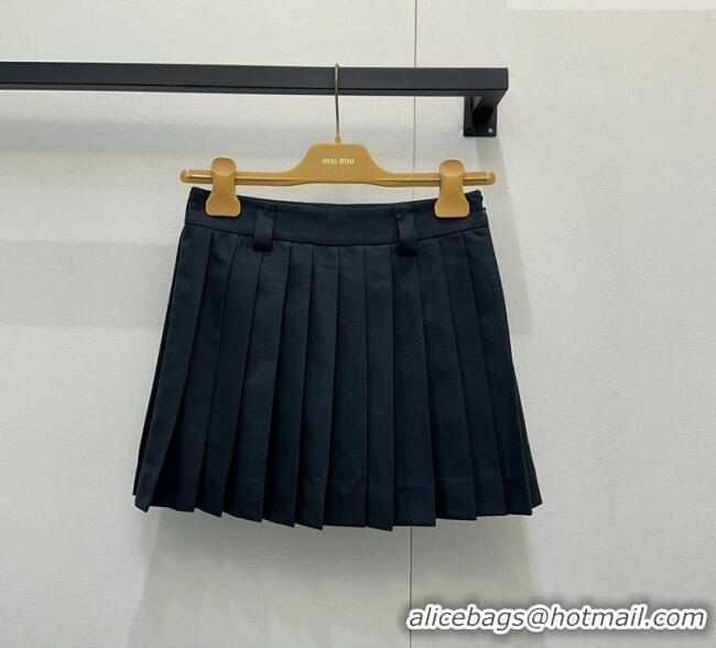 Famous Brand Miu Miu Pleated Mini Skirt MM011303 2026