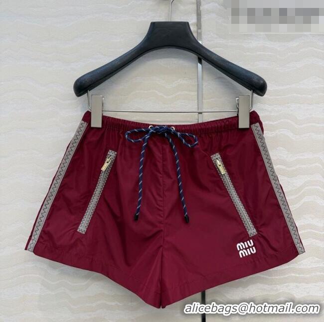 Best Quality Miu Miu Shorts MM011322 Red 2026