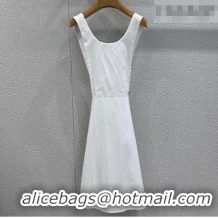 ​Big Discount Miu Miu Cotton Dress MM011324 White 2026