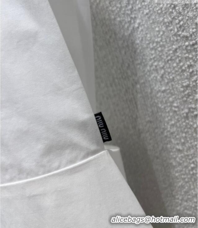 ​Big Discount Miu Miu Cotton Dress MM011324 White 2026