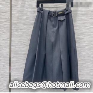 Big Discount Loewe Skirt LW011302 Grey 2026