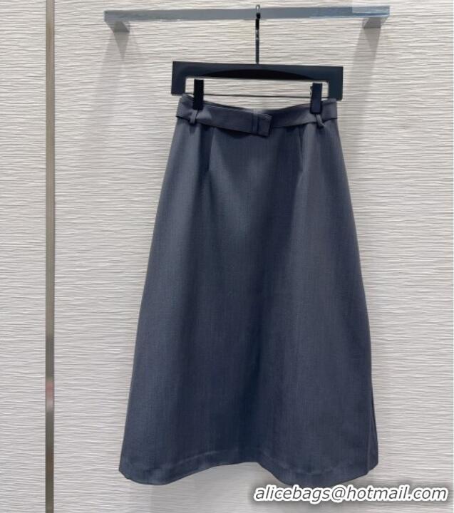 Big Discount Loewe Skirt LW011302 Grey 2026