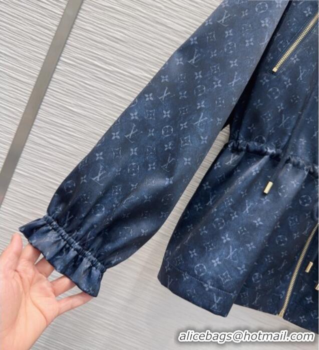 Buy Discount Louis Vuitton Monogram Jacket LV011301 Blue 2026
