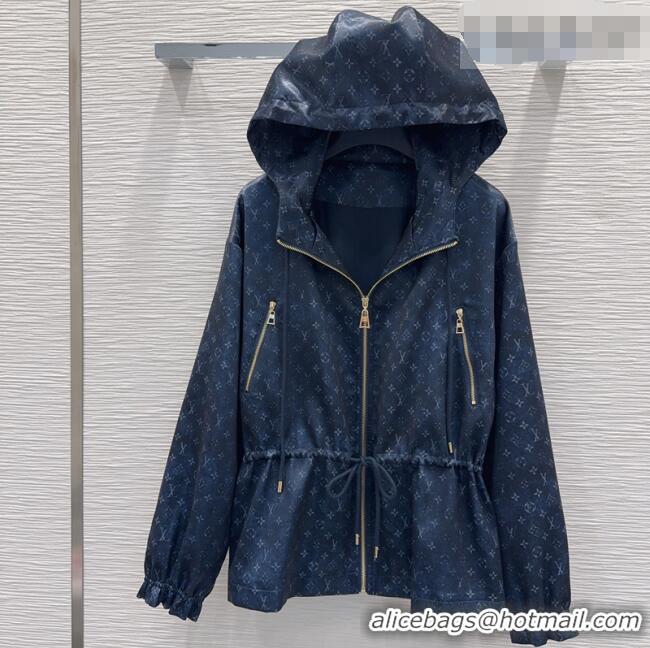 Buy Discount Louis Vuitton Monogram Jacket LV011301 Blue 2026