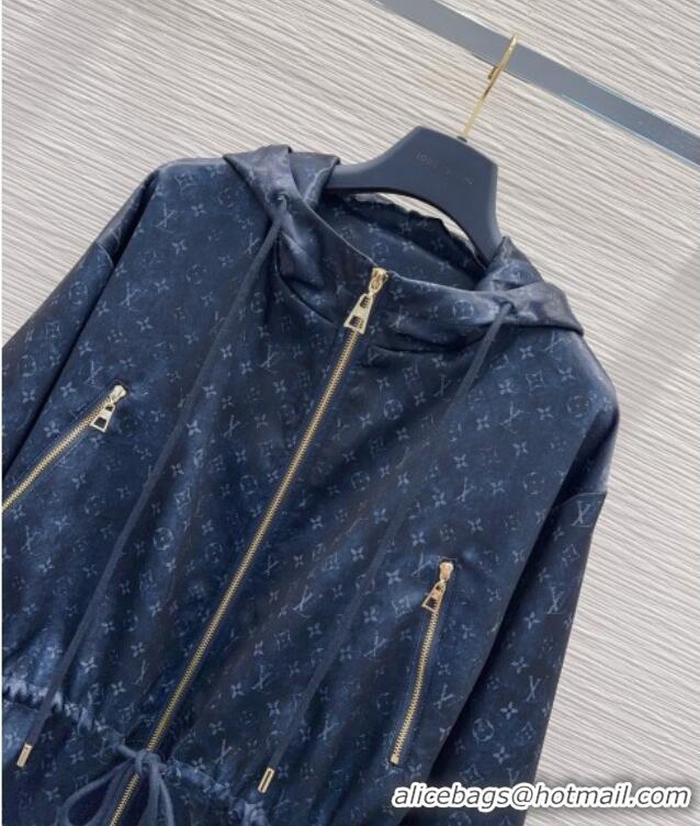 Buy Discount Louis Vuitton Monogram Jacket LV011301 Blue 2026
