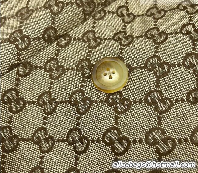 Top Grade Gucci GG Strass Jacket GG011301 Beige 2026