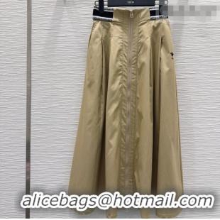 Unique Discount Dior Cotton Skirt DR011301 Beige 2026