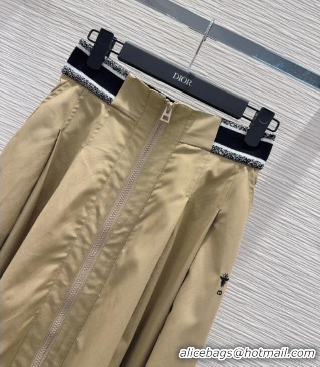 Unique Discount Dior Cotton Skirt DR011301 Beige 2026