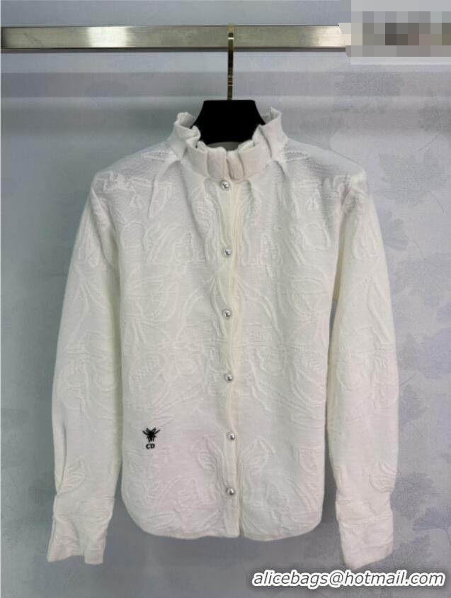 Fashion Discount Dior Wool Shirt DR011304 White 2026